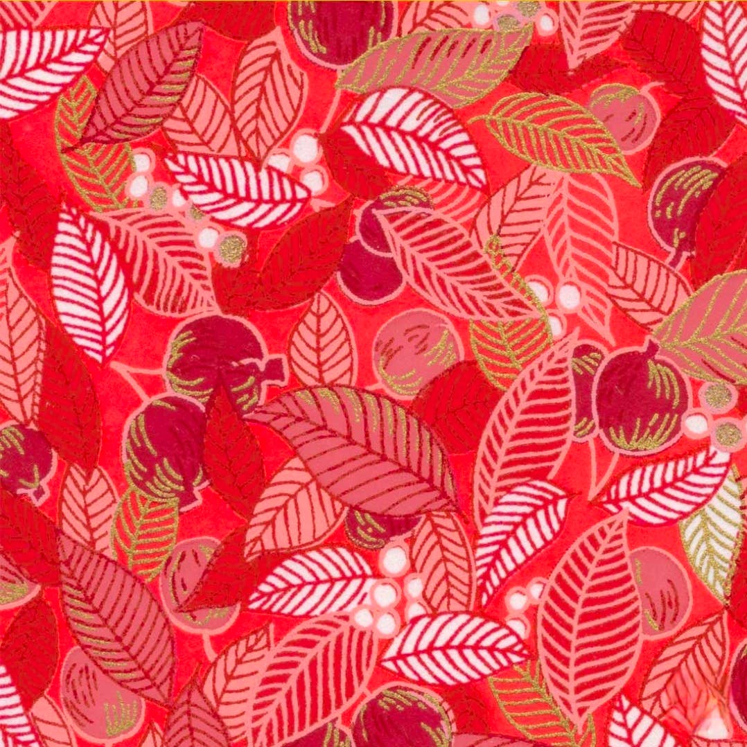 SHASHIN Washi-paperikorvakorut (Punainen) | Solessa